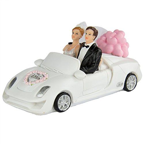 Folat Trouwfiguurtjes cabriolet/STK
