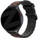 Bandz Suunto 9 Peak bracelet de sport rayé (noir/rouge)