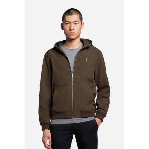 Lyle & Scott Lyle & Scott softshell jas olive