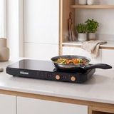 Tristar Dubbele Inductiekookplaat met Grillplaat