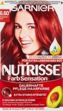 GARNIER Nutrisse Ultra Color Permanent Hair Dye - 6.60 Fiery Red