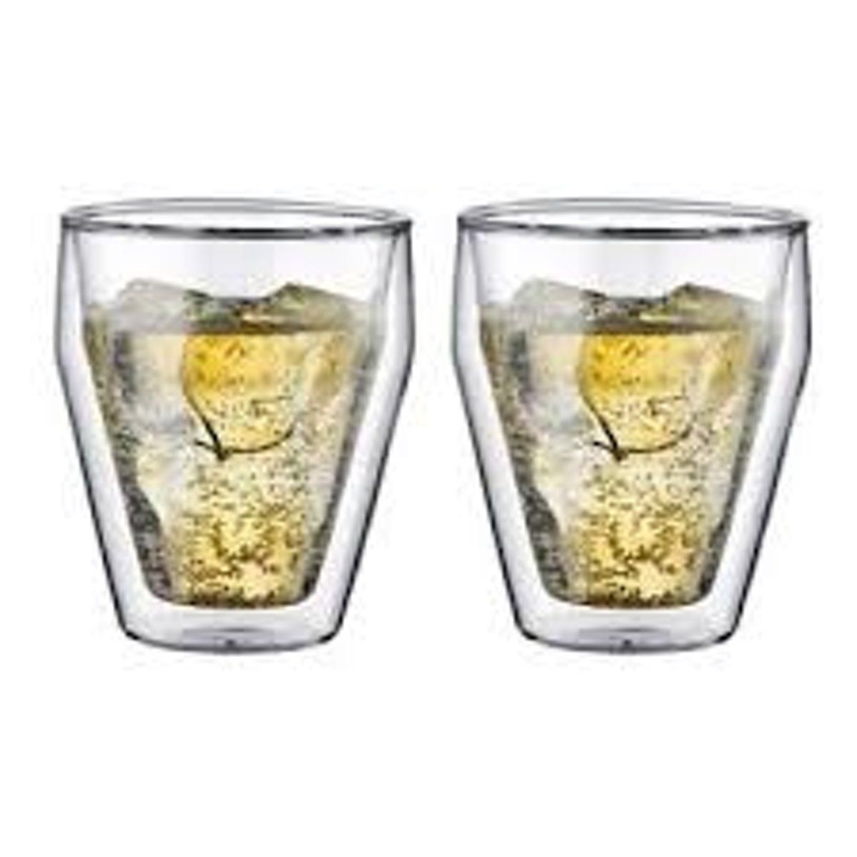 Bodum Bodum Titlis Glas - Dubbelwandig - Klein 0.25L - Set van 2