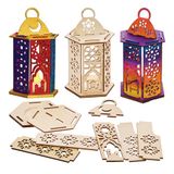 Baker Ross Ramadan Houten Lantaarn Bouwpakketten - Set van 3