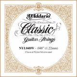 D'Addario .048 Gitaarsnaren, Verzilverd