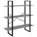 vidaXL Boekenkast 100x30x105 cm bewerkt hout grijs sonoma eikenkleurig