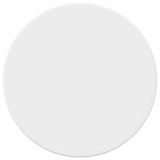 vidaXL Tafelblad Bewerkt Hout Wit Rond 50 x 1,5 cm