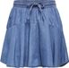 ONLY - ONLBEA ELAS STRING CUT SKORT DNM - Meisjes - Bermuda shorts - XS - Katoen/Lyocell - Medium Blue Denim