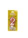 Kaars cijfer "2"