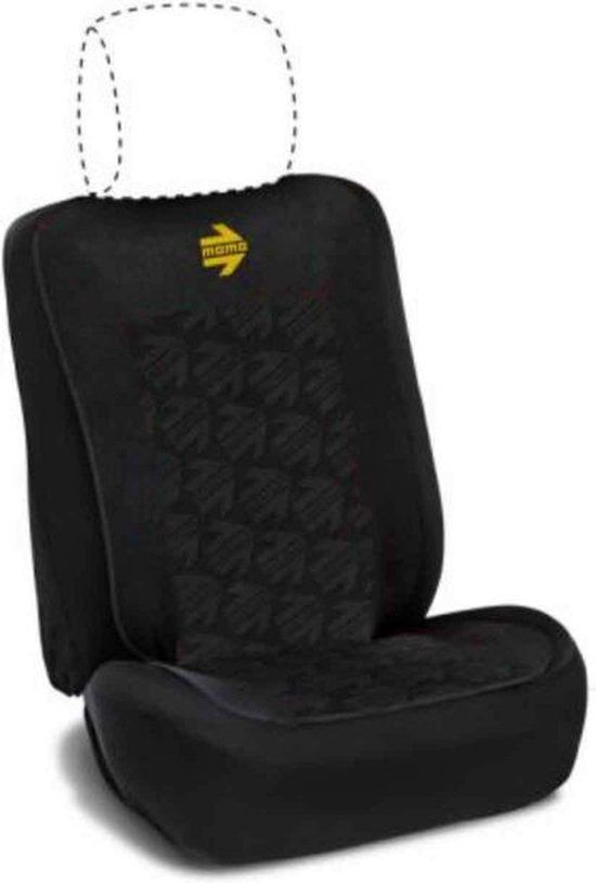 Seat cover Momo MOMLSCU50BK - Zwart