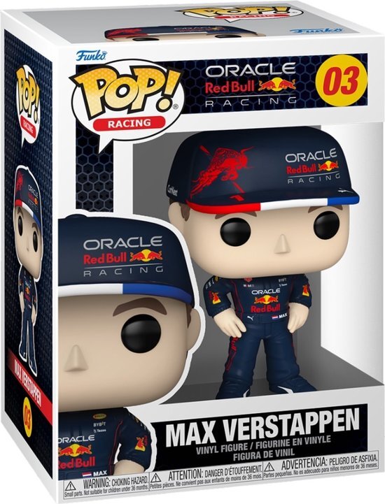 Funko formula 1 pop vinyl: max verstappen