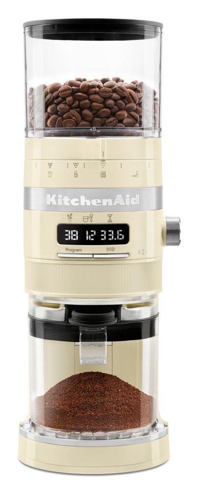 KitchenAid 5KCG8433EAC Burr Grinder - Crème