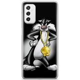 ERT GROUP Mobiele telefoon beschermhoes voor Samsung M52 5G, origineel en officieel gelicentieerd product Looney Tunes motief Sylvester 002, perfect aangepast aan de vorm van de mobiele telefoon