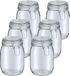 Zeller Weckpot/inmaakpot Alfie - 10x - 1L - glas - beugelsluiting - D11 x H17 cm
