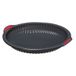 Secret de Gourmet Backery Pro - moule à gâteau en silicone - revêtement antiadhésif - noir - 26 x 3,6 cm