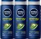 NIVEA MEN Energy Shower Gel - 3 x 500 ml - Value Pack