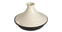 Staub Tajine - 28 cm - Zwart/Crème - Gietijzer