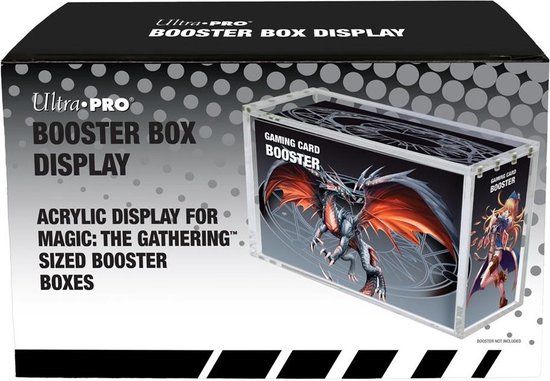 Ultra Pro - Acrylic Display Case for Magic: The Gathering Booster Box with Magnetic Lid