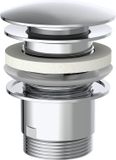 KIRCHHOFF DAV-1WK évacuation lavabo - Chrome - 1 1/4" x 65 mm