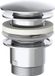 KIRCHHOFF DAV-1WK évacuation lavabo - Chrome - 1 1/4" x 65 mm