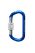 Allrisk 16556 Screw-locking karabiner Blue - Aluminum