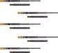 Emuca Lot van 5 sets Ladegeleiders, kogelgelagerd, hoogte 45mm, diepte 600mm, volledig uitschuifbaar