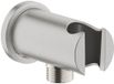 Grohe Rainshower Wandaansluitbocht - 1/2" - met houder - ronde rozet - Supersteel (RVS)