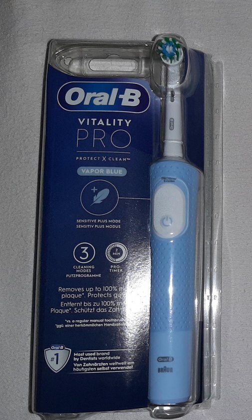 Oral-B Vitality Pro - Protect X Clean - Elektrische Tandenborstel - Vapor Blue