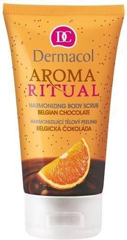 Dermacol Harmonizing Body Scrub Belgian chocolate with orange - 150ml