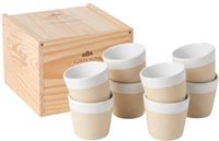Costa Nova Koffiekopjes Grespresso Nature Wit 190 ml - 8 stuks