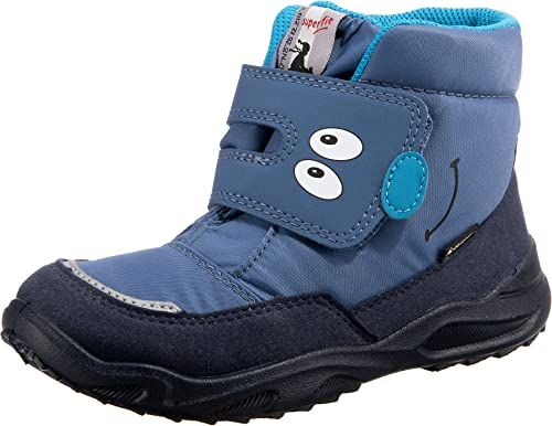 Superfit Baby-jongens Glacier sneeuwlaarzen - blauw/turquoise - Maat 20 EU