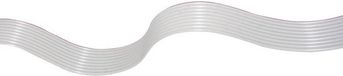 econ connect 28AWG20GR Câble plat Gris 30,50 m