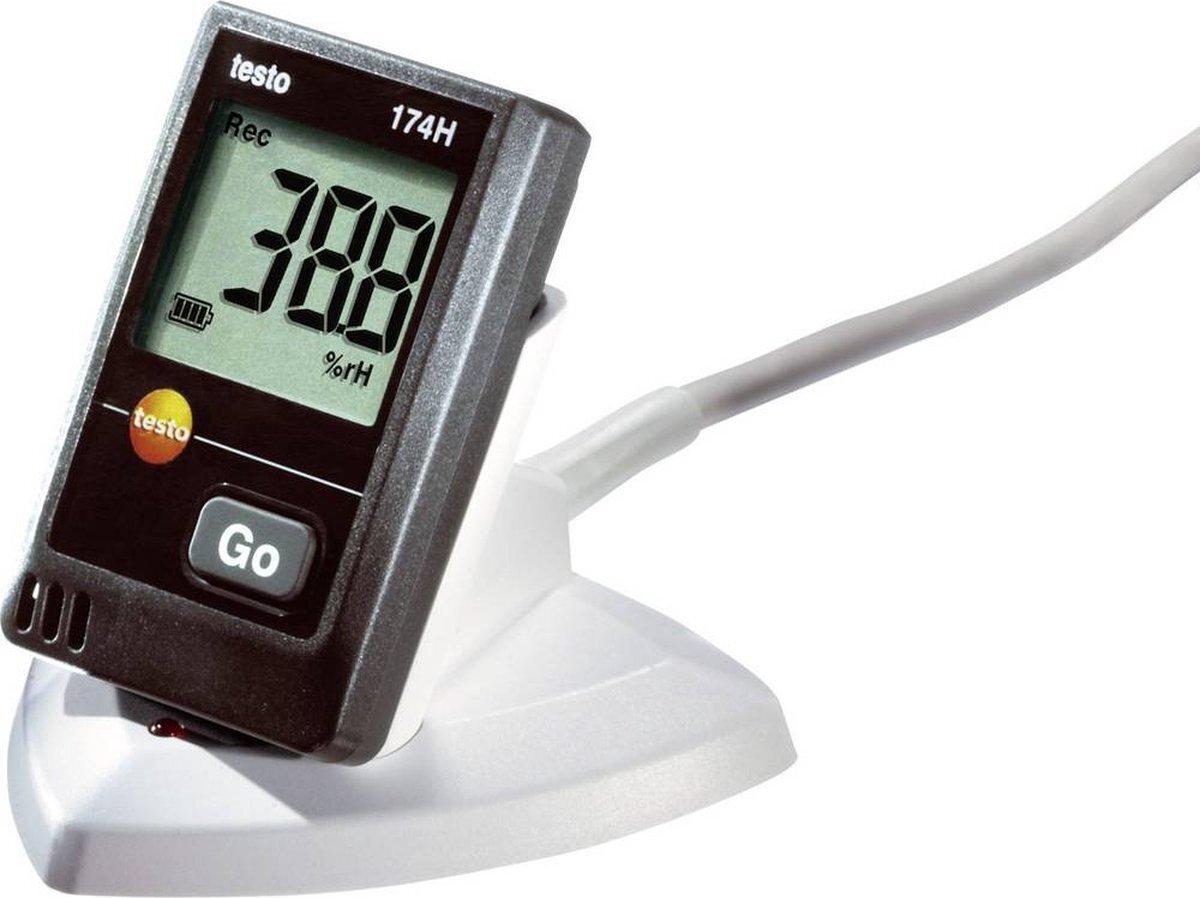 Testo AG 174H Set Multidatalogger Te meten grootheid: Vochtigheid, Temperatuur -20 tot +70 °C 0 tot 100 % Hrel