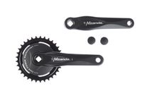 Miranda Alfa 1 Crankstel 33t 3/32“+disc 9.2cm Zwart