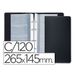 Liderpapel TJ01 Creditcardhouder met 4 ringen, 15 hoesjes, 4 vakken, 265 x 145 mm