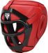 RDX Sports T1 Hoofdbeschermer Met Verwijderbare Gezichtskooi Rood - Large