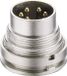 Lumberg SGV 50 Connecteur DIN, montage vertical Nombre de pôles : 5 Argent 1 pièce(s)