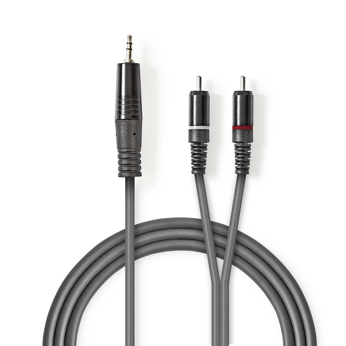 Nedis COTH22200GY30 - Audio Kabel - 3 m - Grijs