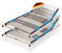Pure Eco Lattenbodem, 90x200 cm, verstelbaar, 2 stuks