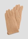 s.Oliver Vingerhandschoenen zandkleurig