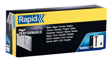 Rapid 40100532 - Nagels - 8 mm - 5000 stuks