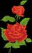 Diamond Dotz® Red Rose Corsage - Diamond Painting (35x50 cm)