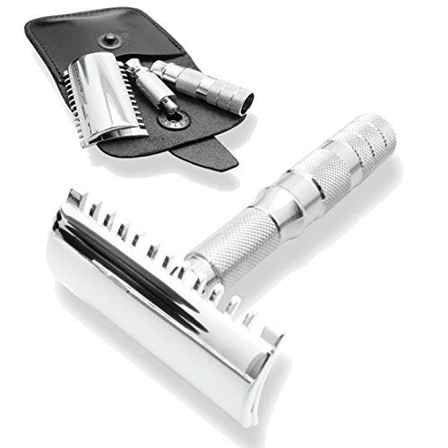 Merkur 985 Scheerapparaat Heren - Chroom - Reis - Demonterbaar - 4045284012239