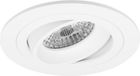 BES LED Spot Armatuur GU10 - Pragmi Aerony Pro - Inbouw Rond - Mat Wit - Aluminium - Kantelbaar - Ø82mm