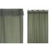 CORTINA Algodon Reciclado 140x260x260 Flecos Groen
