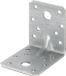 Alberts 846541 hoekanker extra sterk met rib | sendzimir verzinkt | 70 x 70 x 55 mm | set van 50