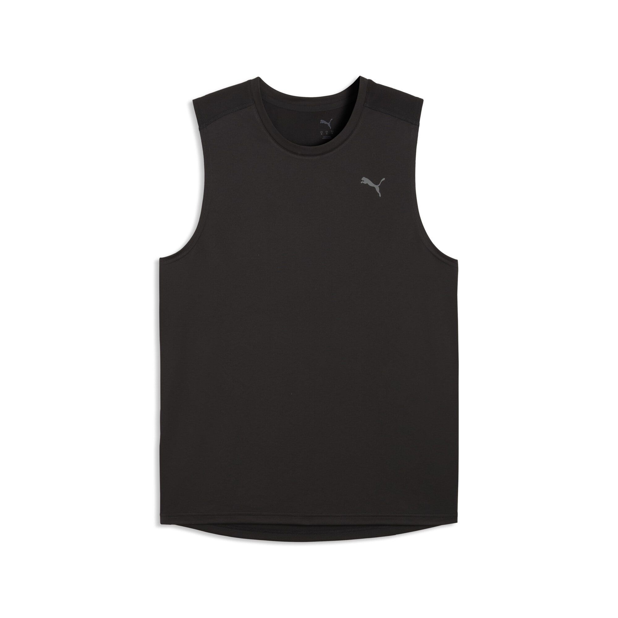 PUMA M PWRTRAIN Mouwloos TEE Zwart