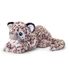 Keel Toys KEELECO SE2084 Pluche dier, 100% gerecycled, milieuvriendelijk speelgoed voor kinderen, pluche sneeuwluipaard, 65 cm
