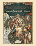 Arte Floreciente I: Libro de colorear Art Nouveau