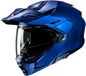 HJC i80 Solid Bleu Casque de moto d'aventure - Casque