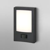 OSRAM ENDURA STYLE ENTRANCE buitenverlichting, 13 W, 900 lm, entreeverlichting, donkergrijs, bewegingssensor, daglichtsensor, IP44-beschermingsklasse, kleurtemperatuur 3.000 K, warmwitte lichtkleur
